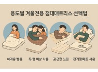 겨울 침대 매트리스 이미지