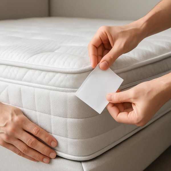 침대 매트리스 라벨