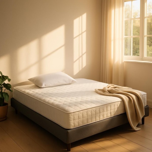 아침 햇살이 드리운 침실