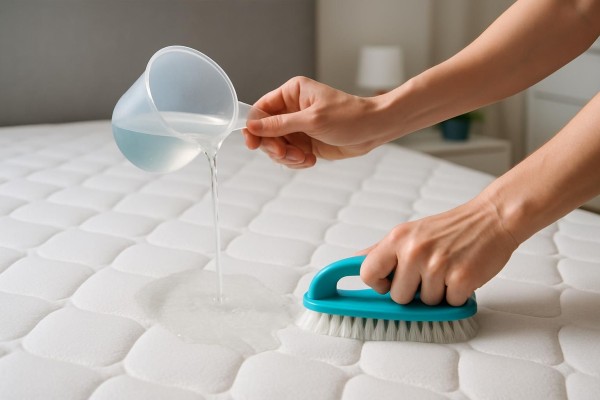 매트리스 청소 이미지