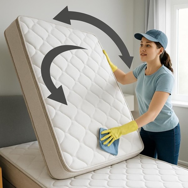 매트리스 청소 이미지