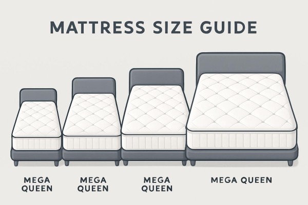 메가퀸 매트리스 이미지