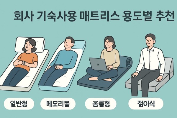 회사 기숙사 매트리스