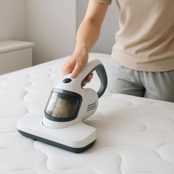 침대 매트리스 청소 이미지