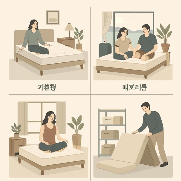 세컨하우스 매트리스 이미지