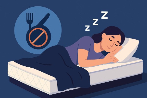 편안한 침대와 공복 관리