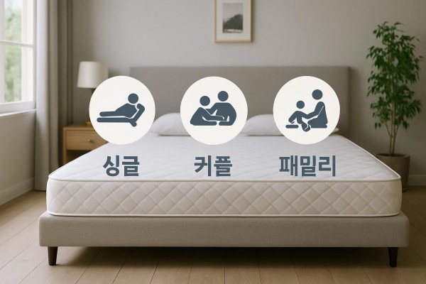 빌라에 어울리는 침대 매트리스