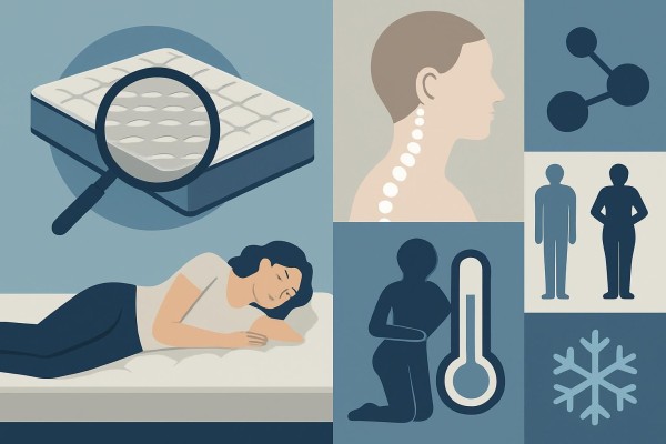 침대 매트리스, 수면 과학으로 고르는 실전 가이드 — 체형·자세·온도별 맞춤 전략